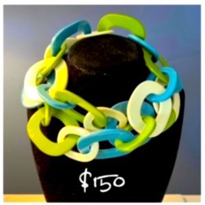 Jewelry: Bull Horn Necklace from Italy